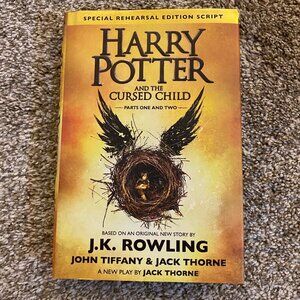 Harry Potter and the Cursed Child First Edition First Printing Hardcover